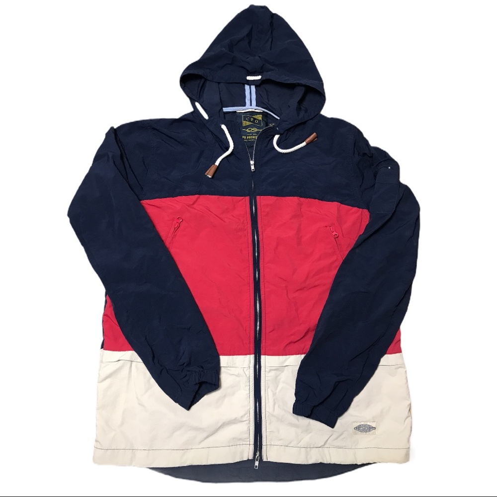 Urban Outfitters CPO Windbreaker Jacket Full Zip S